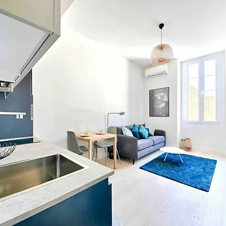 Saint Jean Baptiste, Studio Pour 2 Personnes Garibaldi, Coulee Verte Nice Extérieur photo
